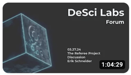 Image of DeSci Labs Forum